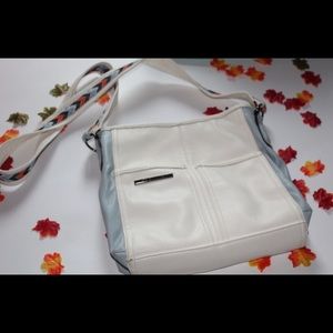 medium multi colored bag